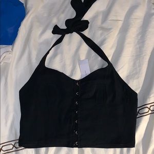 Never worn American eagle halter top
